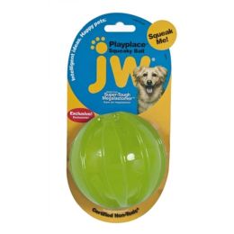 JW Pet PlayPlace Dog Toy Squeaky Ball Assorted Medium