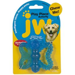 JW Pet PlayPlace Butterfly Teether Dog Toy Medium