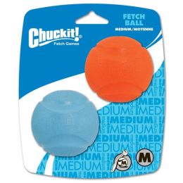 Chuckit! Fetch Ball Dog Toy Assorted 2 Pack Medium